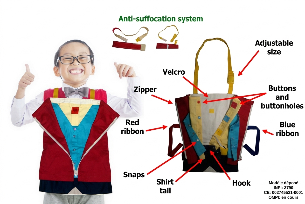 Learn to Dress and Undress with Confidence. For boys.