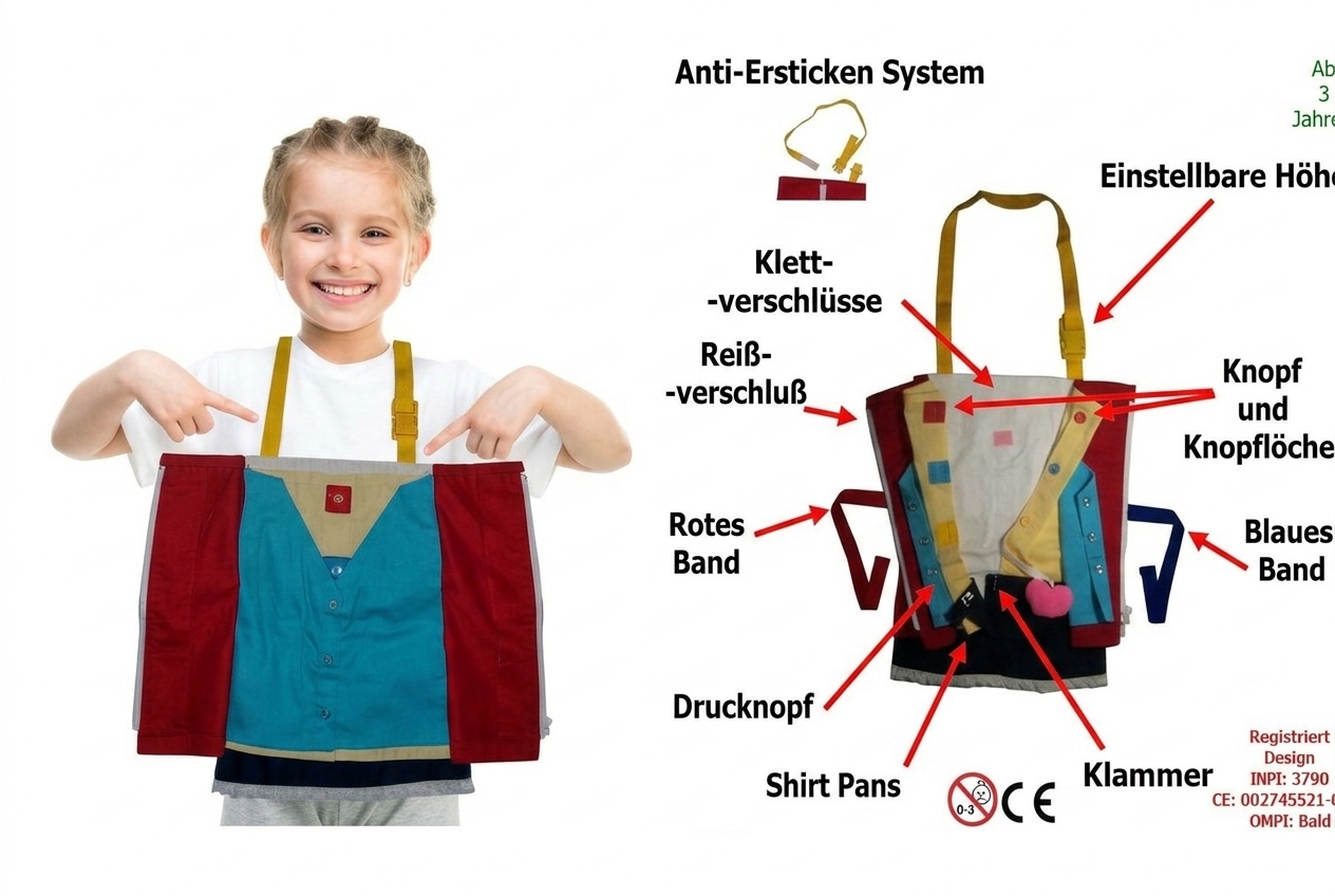 Lerne, dich selbstbewusst an- und auszuziehen. Für Mädchen.