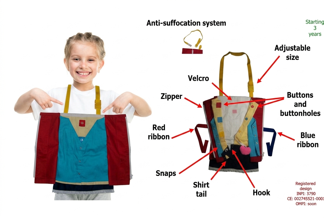 Learn to Dress and Undress with Confidence. For girls.