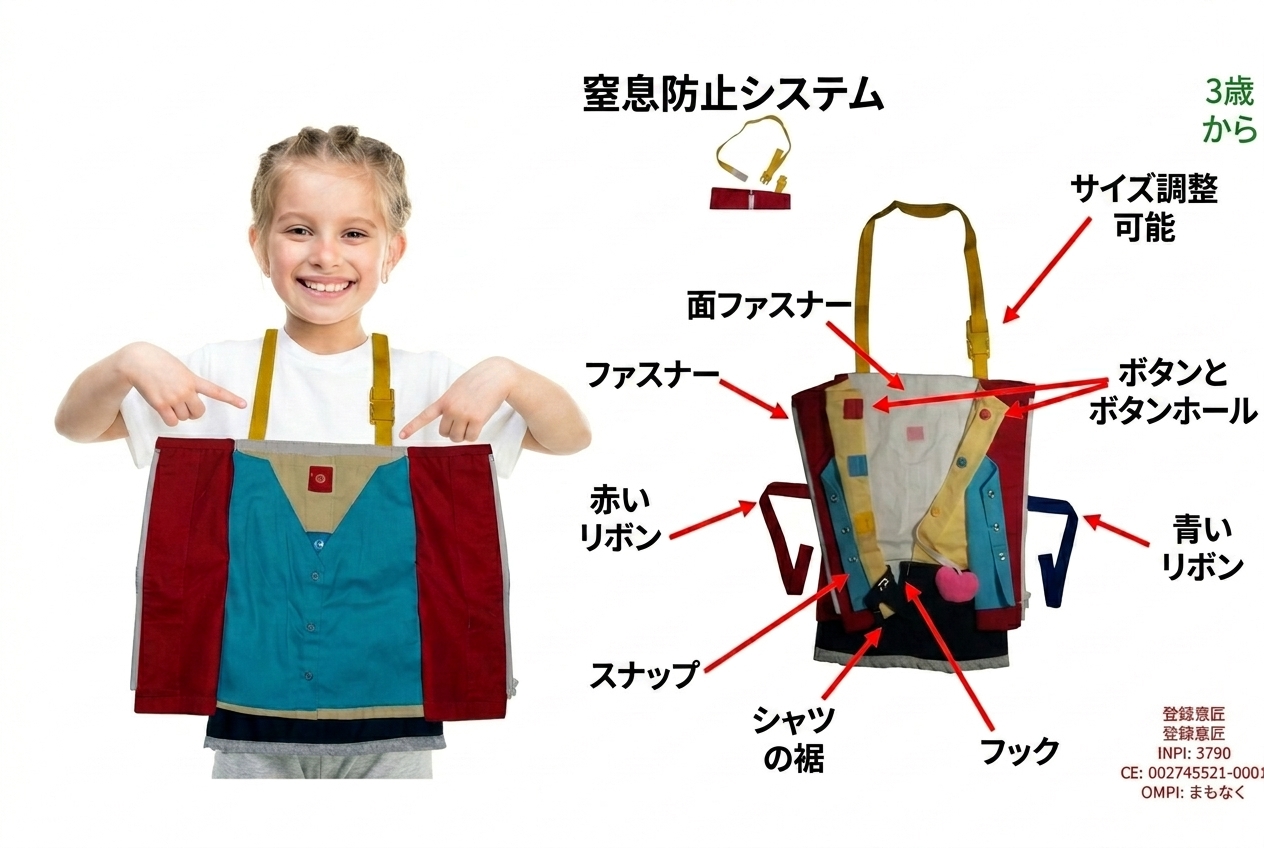 自信を持って着替えができるようになりましょう。(女の子向け)